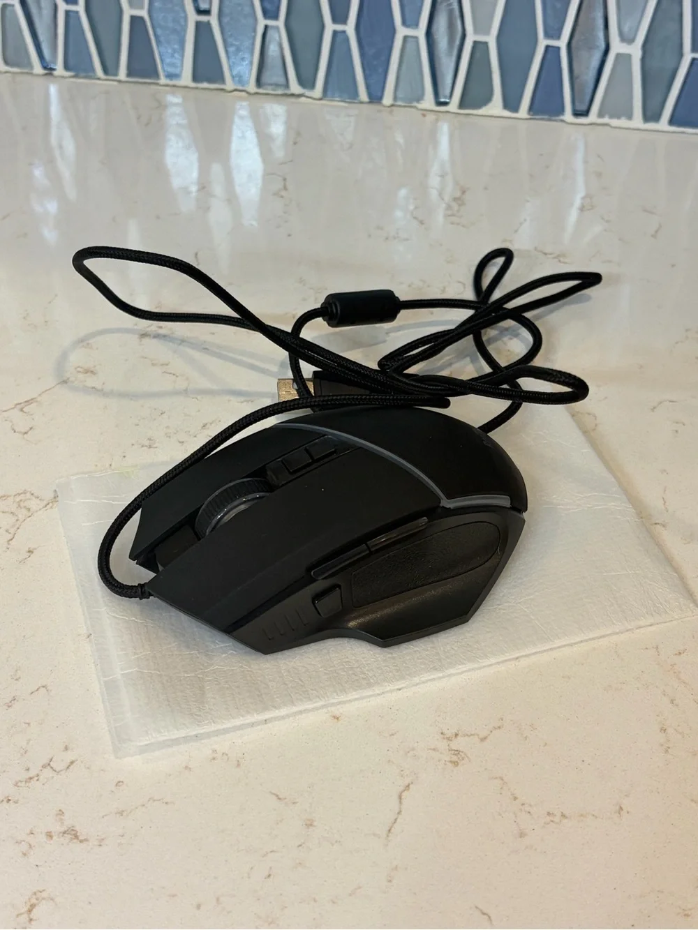 RedThunder One-Handed RGB Gaming Keyboard and Mouse Combo, 35 Keys